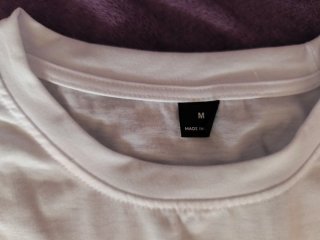 Camiseta blanca hombre What the heck