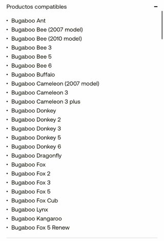 Funda de transporte Bugaboo