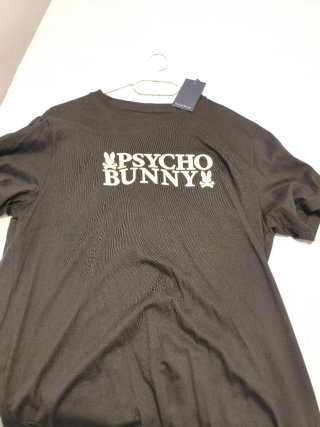 Camiseta Psycho Bunny Negra Talla M