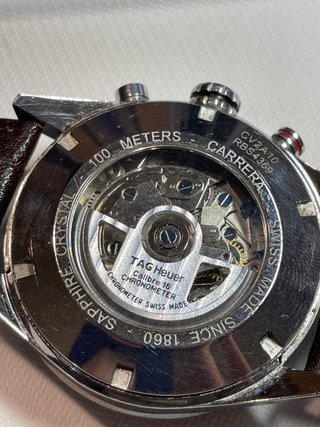 TAG Heuer Carrera Cronógrafo Automático Marrón