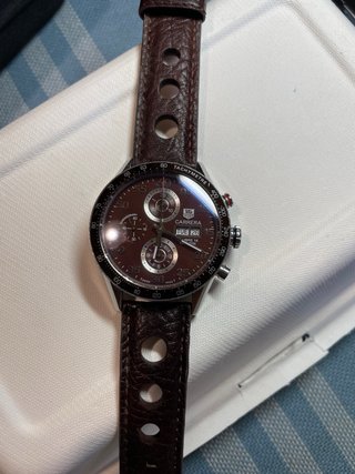 TAG Heuer Carrera Cronógrafo Automático Marrón
