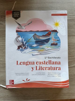 Lengua castellana y literatura 1o Bachillerato