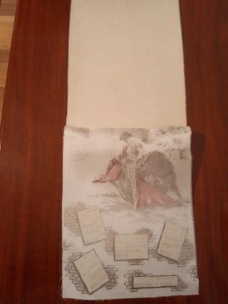 Cartel de seda Logroño San Mateo 1961