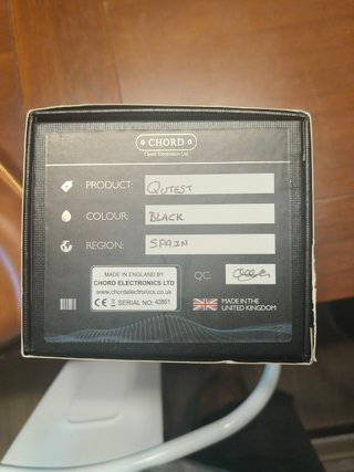 Chord Qutest DAC Convertidor Digital-Analógico