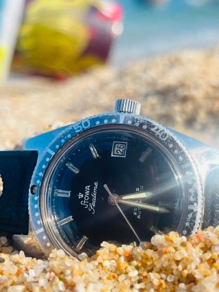 Stowa Seitime Skin Diver Automático Vintage