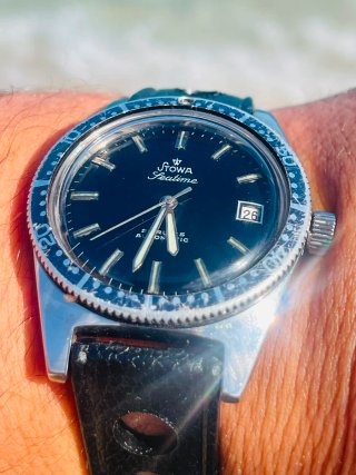 Stowa Seitime Skin Diver Automático Vintage