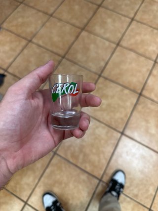 Caraffe e bicchieri per caffè liquore