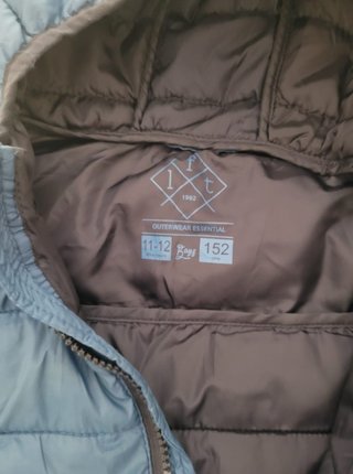 CHAQUETA CON CAPUCHA DE NIÑO TALLA 10-11