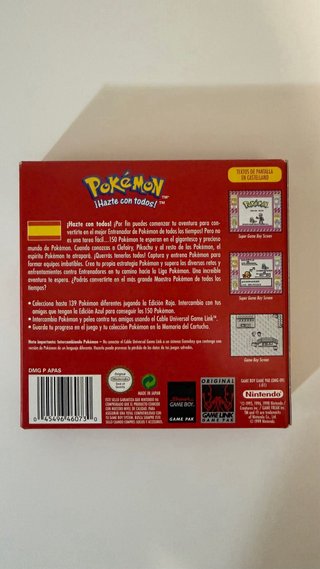 Pokémon Rojo Game Boy