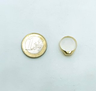 Sello de oro de 18k, 1.47 g, T-8.