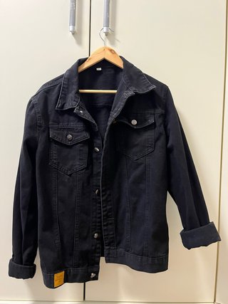 Chaqueta vaquera negra