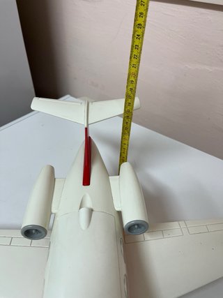 Avión Playmobil Blanco con Delfines