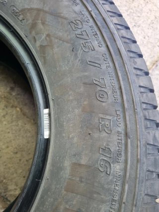 Neumáticos 4x4 ocasion 275 70r16 114h Michelin