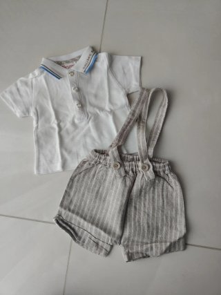 Completo elegante Brums bimbo 3 mesi