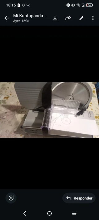 Cortafiambres Eléctrico Plateado