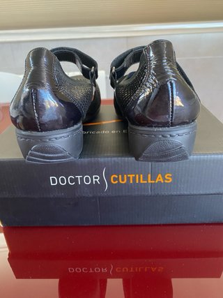 Zapatos Doctor Cutillas Talla 38 Negros