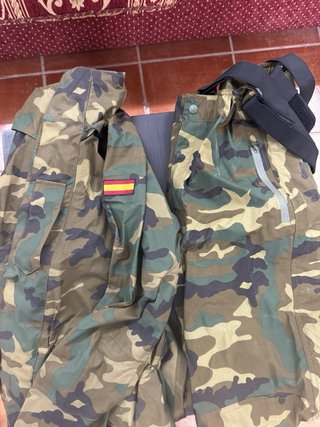 Traje nieve impermeable Boscoso Ejército