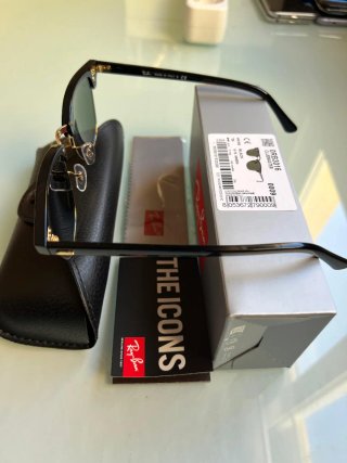 Gafas de sol Ray-Ban Clubmaster Negras Doradas