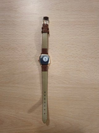 Reloj Minimalista Mujer - Negro/Marrón (Nuevo)