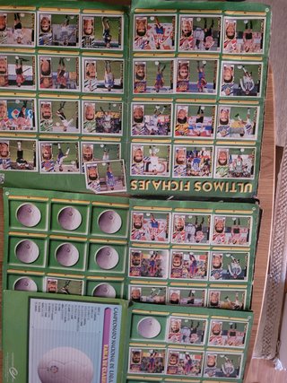 Lote 3 Álbumes Cromos Liga 97-98 -recuperar cromos
