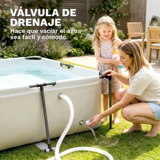 Piscina Desmontable 316x238x66.5 cm