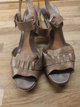Sandalias Clarks Marrones