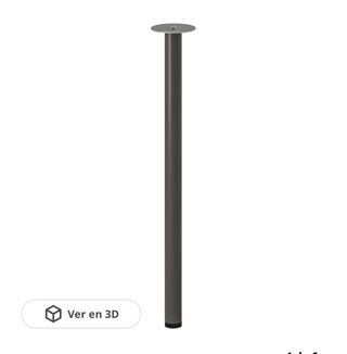 Mesa de escritorio gris
