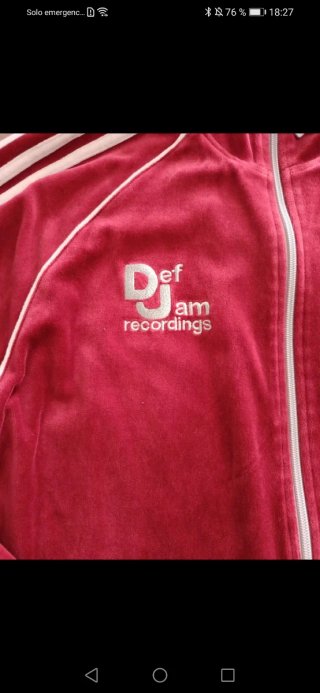 Chándal Adidas Def Jam Rojo