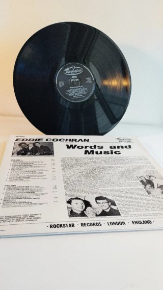 🇪🇸 Disco de vinilo de Eddie Cochran, 1982.