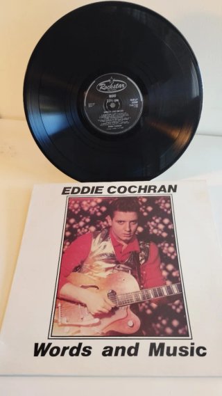 🇪🇸 Disco de vinilo de Eddie Cochran, 1982.