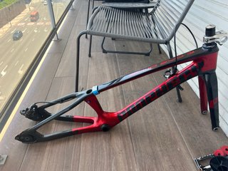 Cuadro y horquilla Bmx Prophecy Carbono