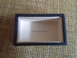 Gemelos Burberry cuadrados tartán originales
