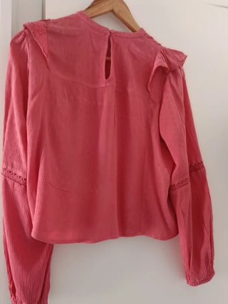 Blusa Stradivarius Rosa Talla XS