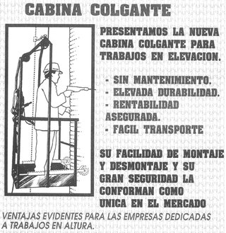 Cabina Colgante Plegable Universal