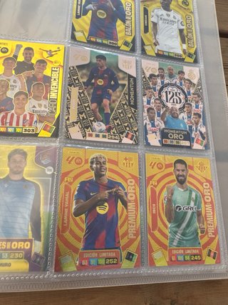 Lote cromos Panini Balón de Oro