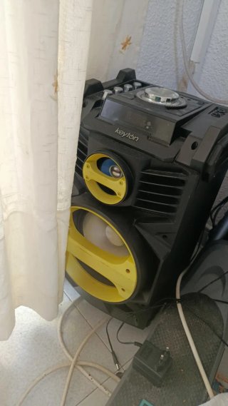 Altavoz Bluetooth Keyton Negro y Amarillo