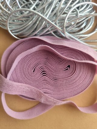 Lote Goma Elástica Scrapbooking Costura