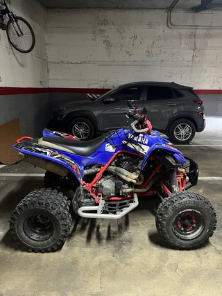 Quad Yamaha Raptor 660R Azul/Rojo