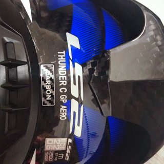 Casco Racing Thunder GP C Raute Blue Red