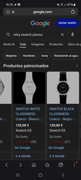 Reloj Swatch Ultra Plano Oro y Plata pila nueva