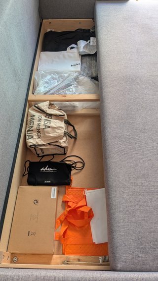 Sofá Cama IKEA GRÄLVIKEN 3 Plazas Gris