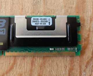 2x 1GB DDR2 FB-DIMM Kingston (Servidor)
