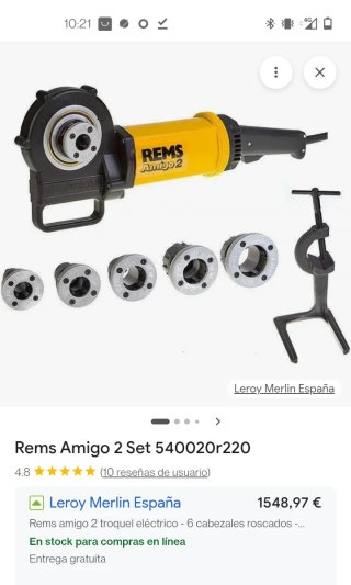 REMS Amigo 2 Troqueladora Eléctrica