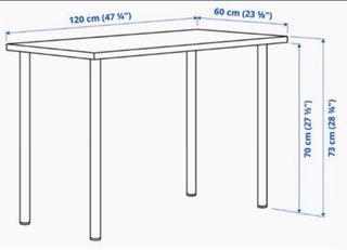 Escritorio mesa ikea lagkapten cajonera alex