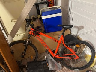 Bicicleta de Montaña Naranja Adulto