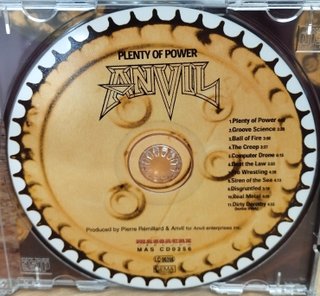 ANVIL – Plenty Of Power CD Como Nuevo