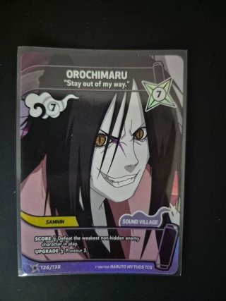 Carte Naruto Mythos TCG Orochimaru