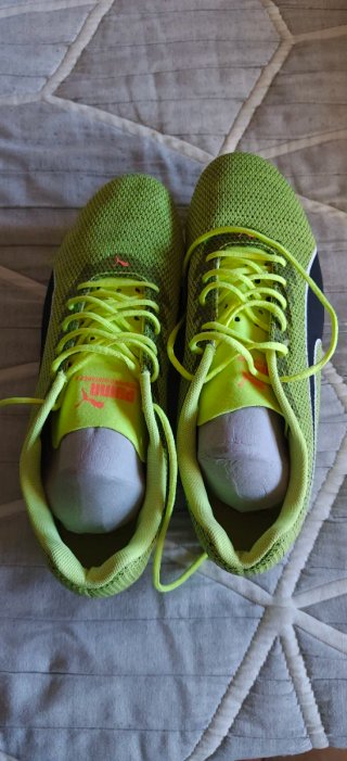 Zapatillas de clavos Puma Evospeed Verdes/Amarilla