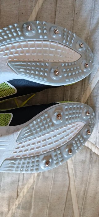 Zapatillas de clavos Puma Evospeed Verdes/Amarilla