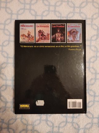 El mercenario.  4 El sacrificio  5 La fortaleza